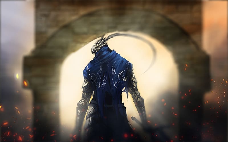 Warrior, Knight, Video Game, Dark Souls, Artorias (Dark Souls), Artorias Of The Abyss, HD wallpaper
