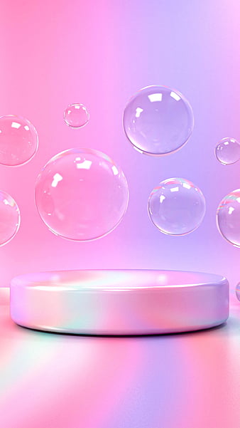 HD 3d pink bubbles wallpapers | Peakpx