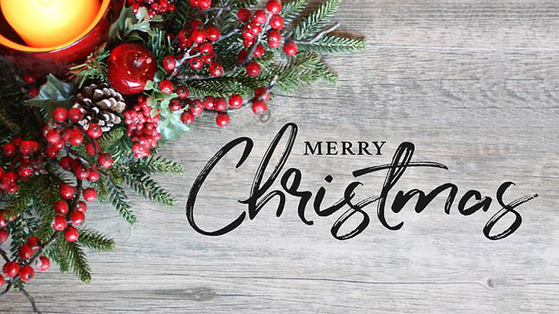 Merry Christmas White Wood Board Background Christmas, HD wallpaper