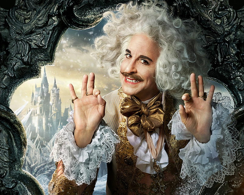 Beauty and the Beast 2017, beauty and the beast, fantasy, movie, cadenza, man, Stanley Tucci, actor, disney, HD wallpaper Beauty and the Beast 2017, beauty and the beast, fantasy, movie, cadenza, man, Stanley Tucci, actor, disney, HD wallpaper