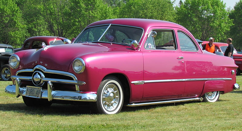 1949 Custom Ford Coupe, 1949, coupe, ford, custom, classic, HD wallpaper