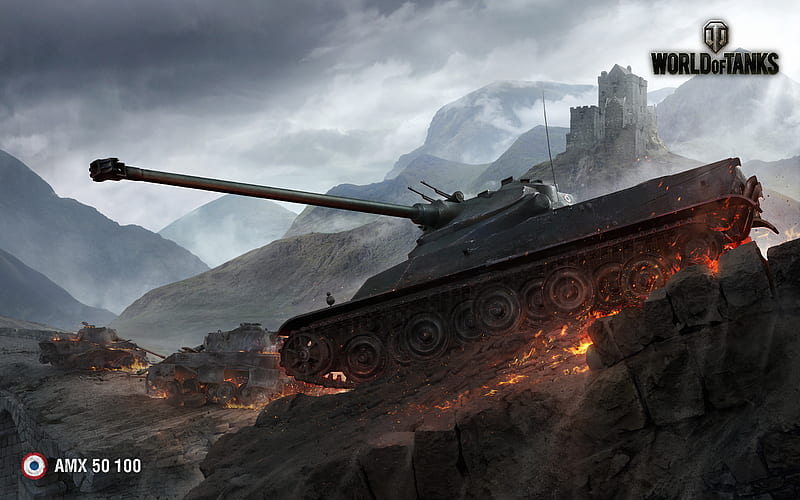 World Of Tanks AMX 50, world-of-tanks, xbox-games, games, ps4-games, pc-games, HD wallpaper