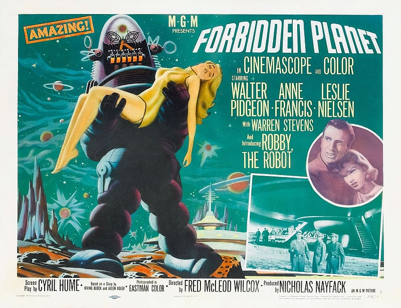 Forbidden Planet, Sci-Fi, Movies, Cinema, HD wallpaper