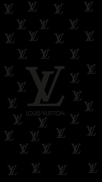 Louis Vuitton stone logo, black stone background, Louis Vuitton, creative,  grunge, HD wallpaper