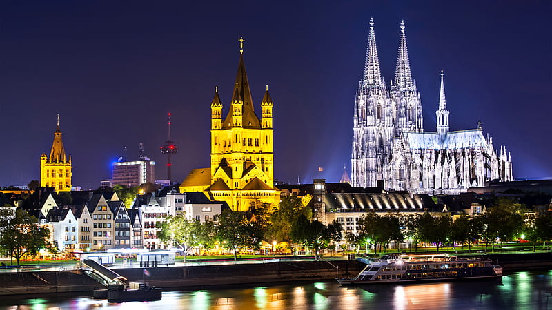 Cologne Cathedral North Rhine-Westphalia Germany Travel, HD wallpaper
