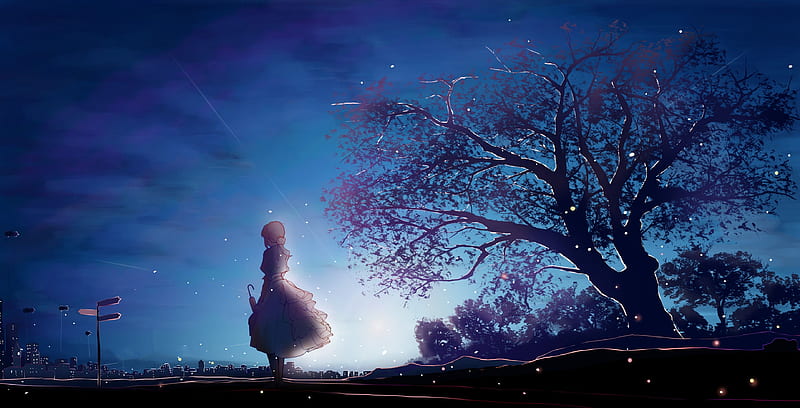 Violet Evergarden, Evergarden, Violet, Blue, anime, HD wallpaper