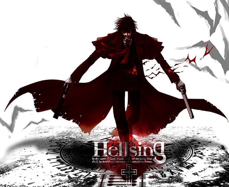 Anime Hellsing Alucard Hellsing Gun Matte Finish Poster Paper Print -  Animation & Cartoons posters in India - Buy art, film, design, movie,  music, nature and educational paintings/wallpapers at Flipkart.com