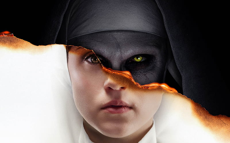 The Nun, horror film, 2018 movie, poster, HD wallpaper