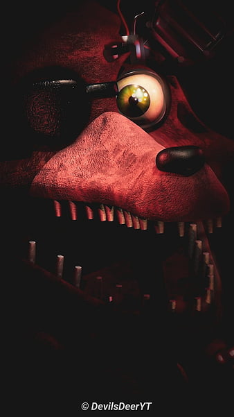 Glitchy Withered Foxy, performing arts, entertainment, HD phone wallpaper