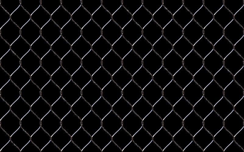 Metal Mesh On A Black Background Fence Mesh Metal Mesh Texture Background With Metal Mesh Hd Wallpaper Peakpx