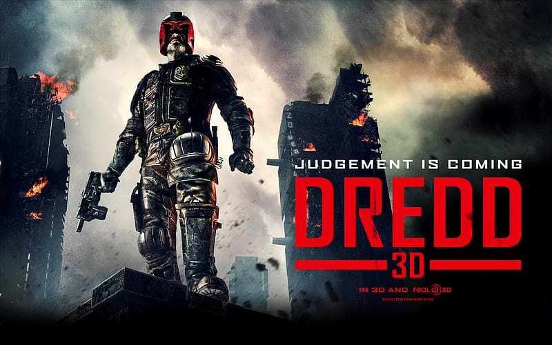 Movie, Dredd, Judge Dredd, HD wallpaper