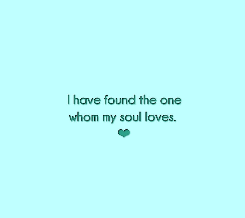 The One, love, sayings, HD wallpaper