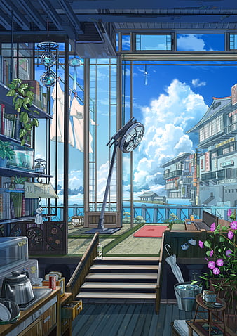 Anime Landscape illustration - HD Mobile Walls