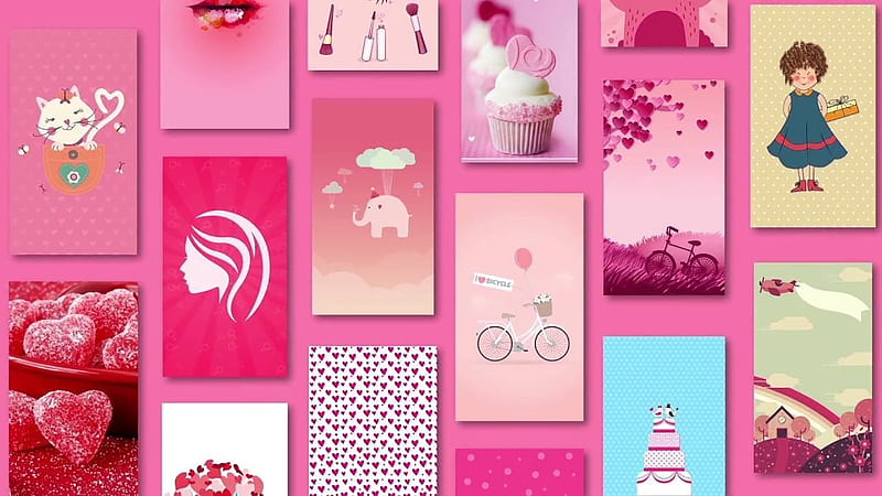 Collage Of Girly, HD wallpaper | Peakpx
