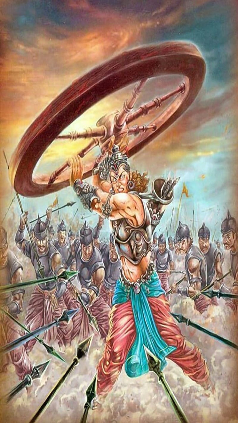 Abhimanyu, arjun, mahabharat, HD phone wallpaper | Peakpx