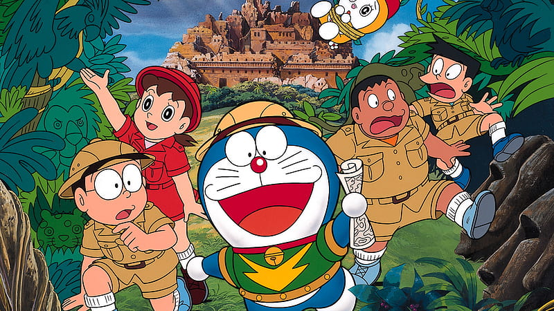 Doraemon And Friends Doraemon, HD wallpaper