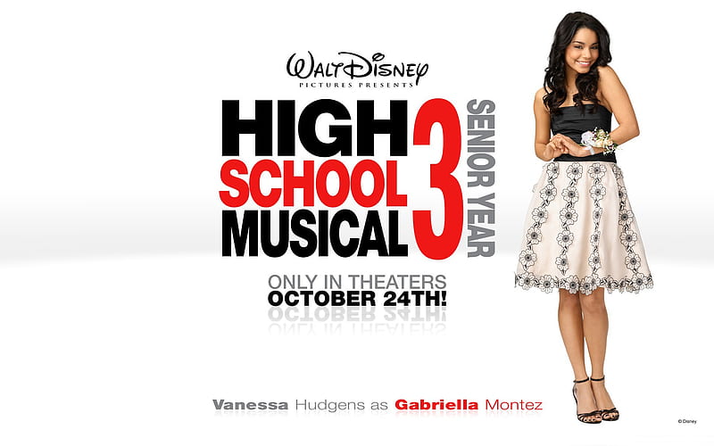 Gabriella Montez-High School Musical Movie, HD wallpaper