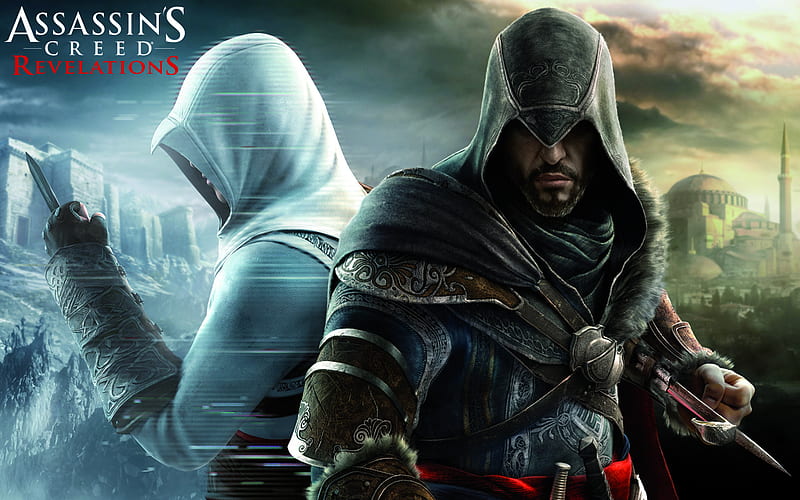 Assassin s Creed Revelations, assassins creed, revelation, altair, ezio, assassin, HD wallpaper
