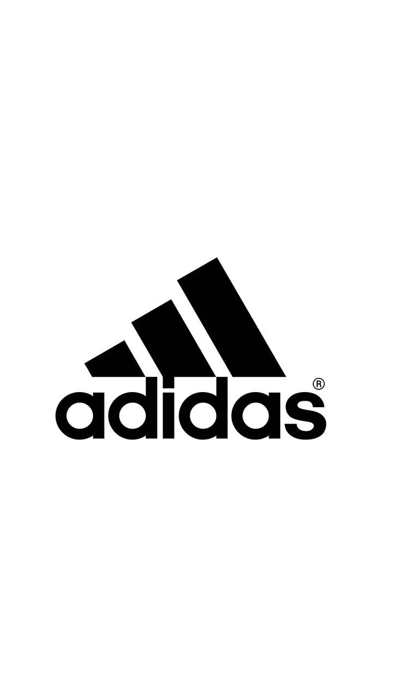Adidas, logo, blanco, jefe, de teléfono HD Peakpx