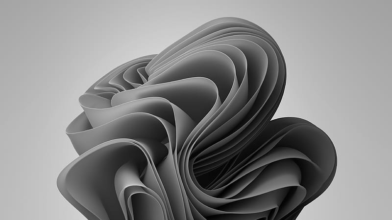 iPadOS Wallpaper 4K Grey Dark Abstract 1470