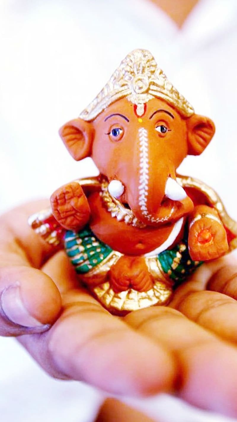 Cute Ganesha Bhagwan, cute ganesha, HD phone wallpaper | Peakpx