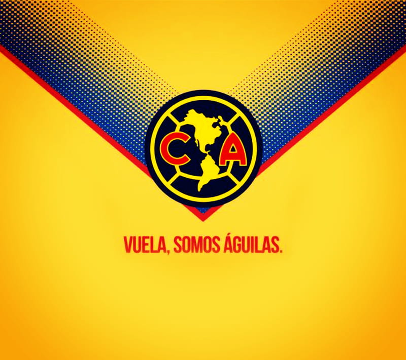 Vuela Somos Aguilas, ca, club america, football, HD wallpaper