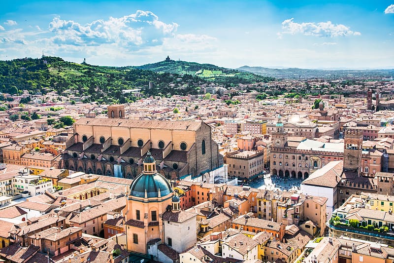 Cities, Italy, Building, Panorama, , Bologna, HD wallpaper