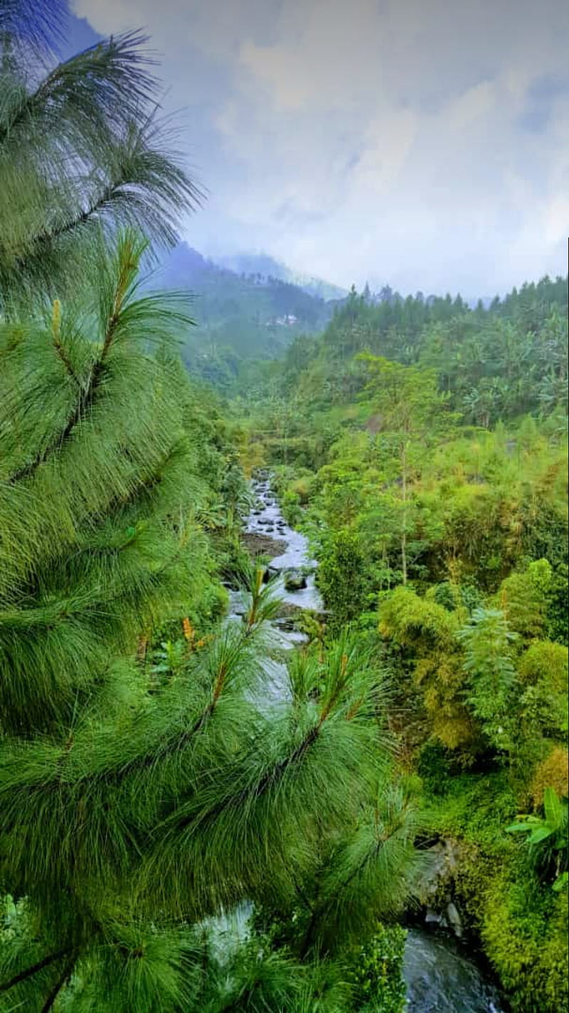 Bonito Colours Mountains Nature Waterfall Hd Mobile Wallpaper Peakpx