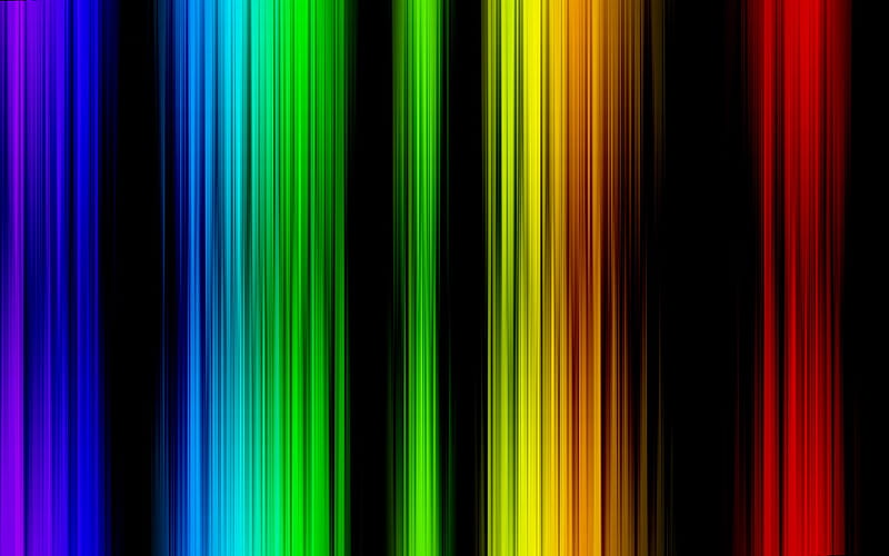 Rainbow Spectrum-abstract design background glare, HD wallpaper