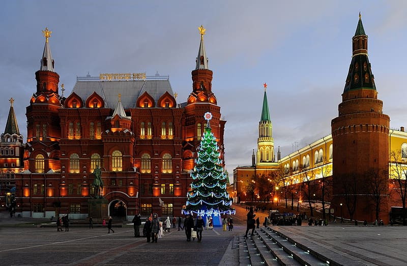 московский кремль и красная площадь на карте