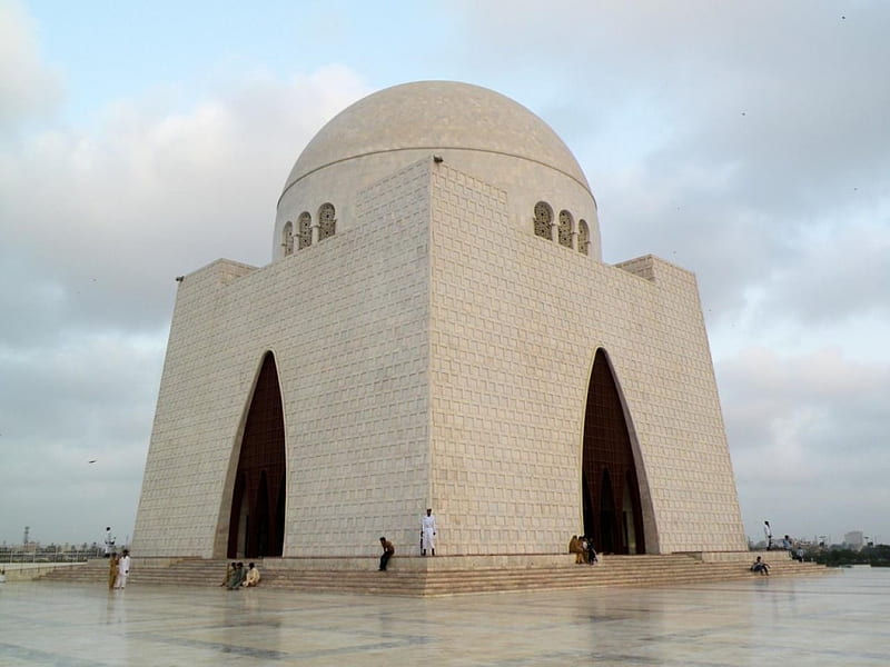 Mazar-e-Quaid, Founder of Pakistan, Muhammad Ali Jinnah, Founder, Jinnah Mausoleum, National Mausoleum, Pakistan, HD wallpaper