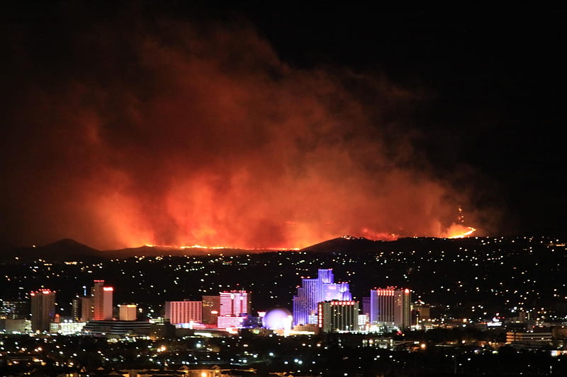 Reno , Nevada, Drought, Smoke, Fire, Toll, HD wallpaper