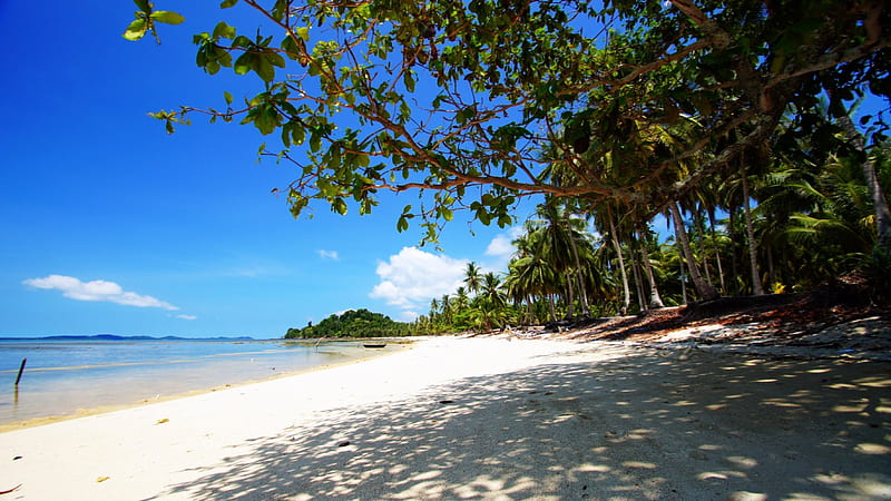 Benan Beach of Indonesia, benan beach, indonesia, benan island, riau ...