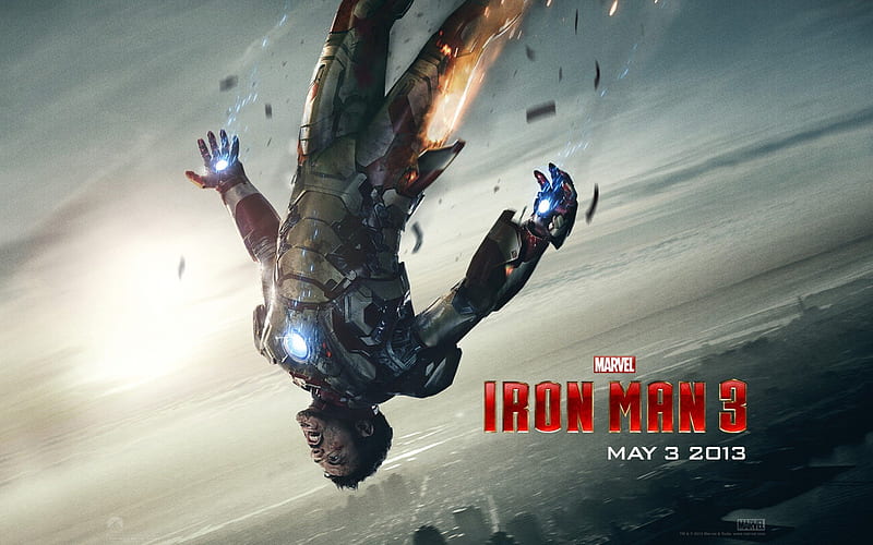 Ironman 3, Avengers, Stark, Tony, Marvel, HD wallpaper