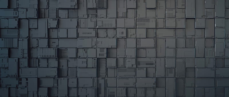 Geek Dark Cubes Abstract , abstract, dark, black, artist, artwork, digital-art, HD wallpaper