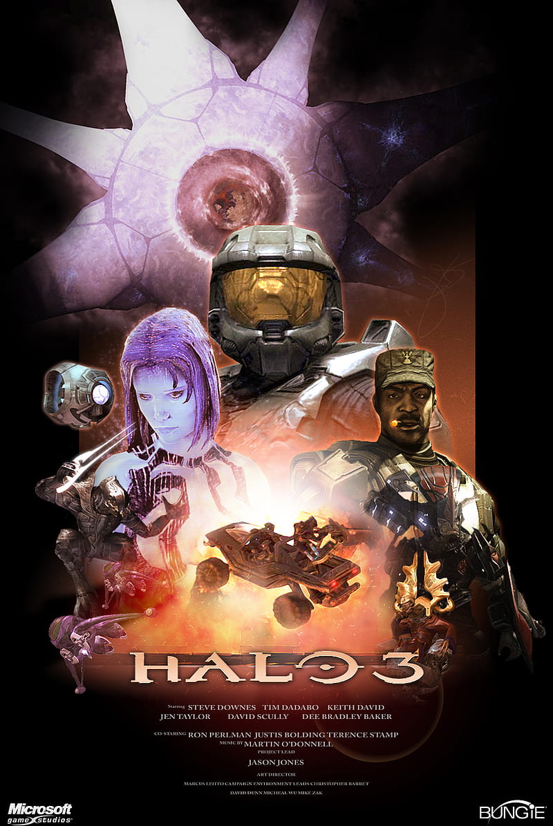 Halo 3, bungie, games xbox, xbox 360, HD phone wallpaper