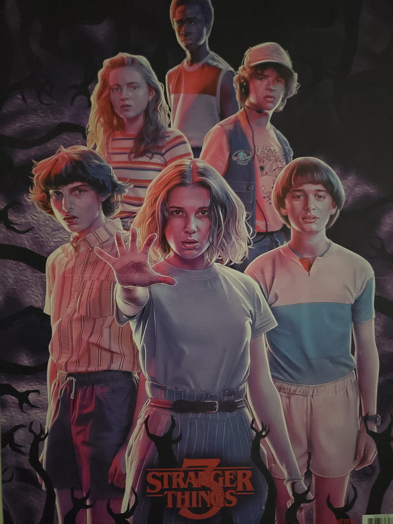 Stranger Things 3, dustin, eleven, lucas, max, mike, will, HD phone wallpaper