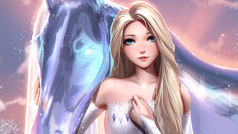 Elsa Frozen 2 , frozen-2, movies, 2019-movies, disney, artstation, elsa, HD wallpaper