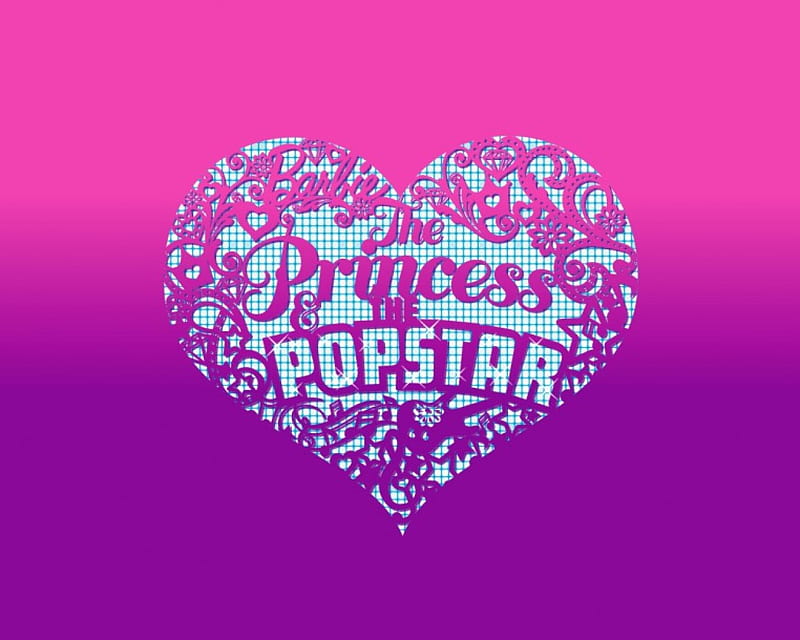 The Princess and the Popstar, Barbie, Movie, Mattel, Cartoon, HD wallpaper  | Peakpx
