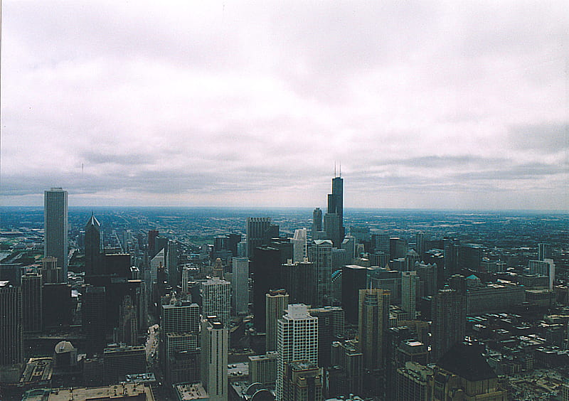 Chicago - Sears Tower, illinois, sears tower, chicago, tall buildings, HD wallpaper