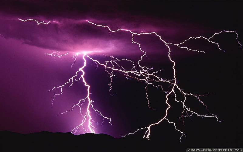 Electrical storm, thunder, lightening, storm, weather, HD wallpaper