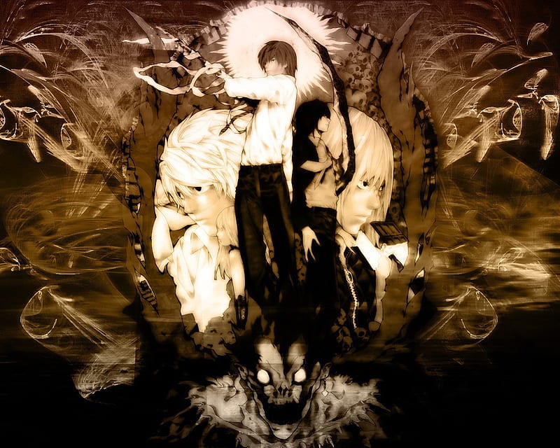 Death Note, l, death, yagami, anime, note, light, HD wallpaper | Peakpx
