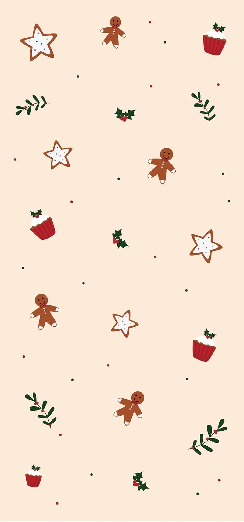 Preppy Christmas, HD phone wallpaper