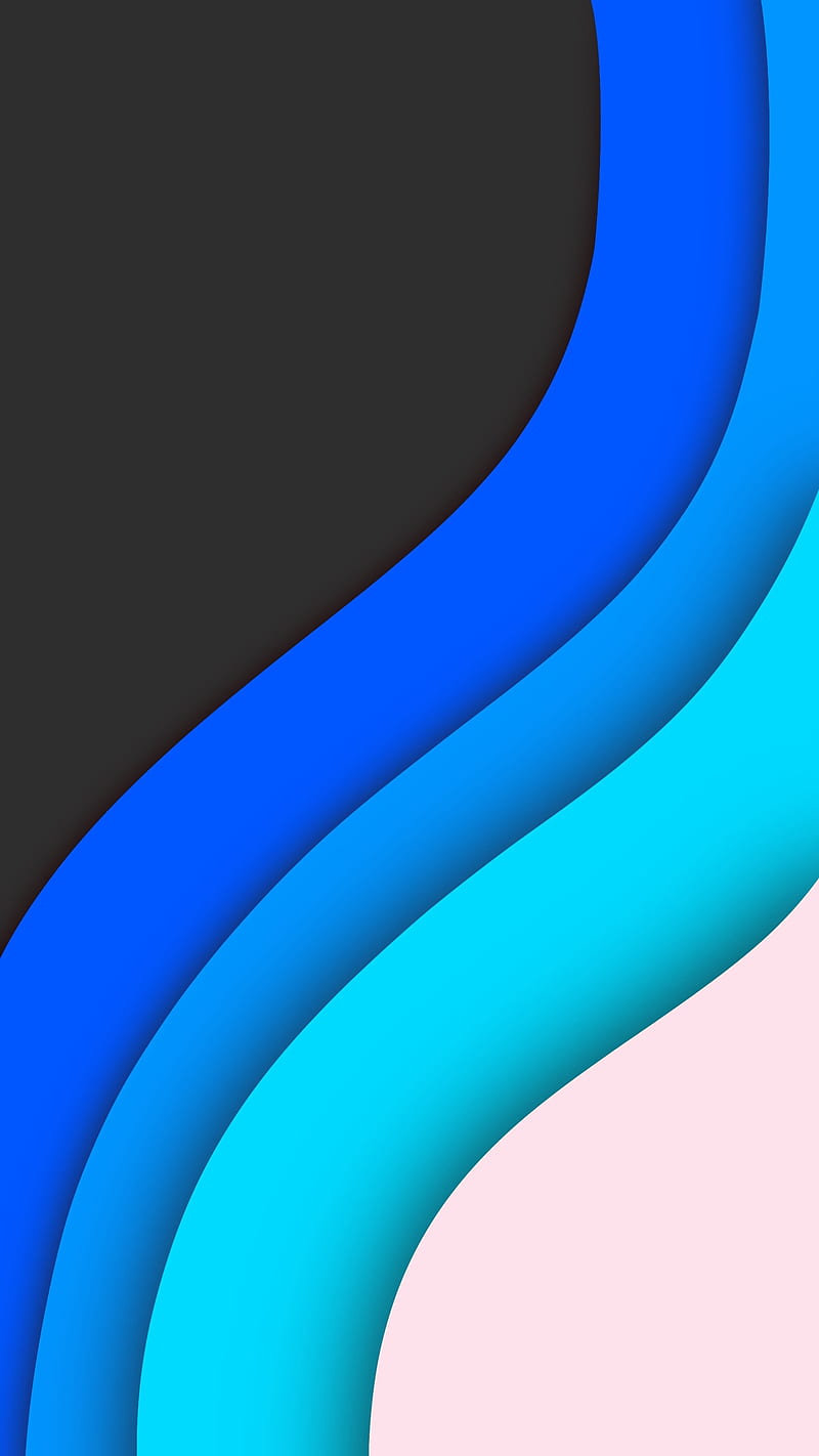 Color Layers 02, Color, FMYury, abstract, art, black, blue, bright, clear, colorful, colors, desenho, flat, layers, light blue, material, materials, opposite, shadows, white, HD phone wallpaper