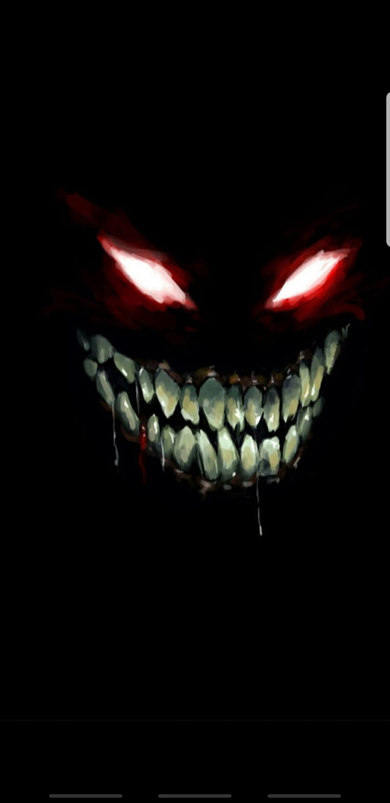 Fangs, angry eyes, scary, HD phone wallpaper