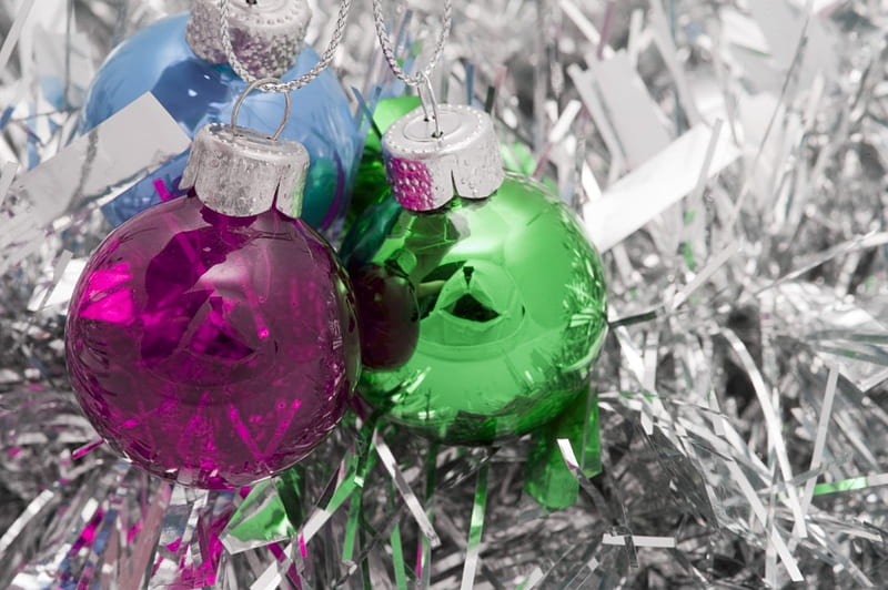 Small Baubles •••, ornaments, baubles, tinsel, decoration, small