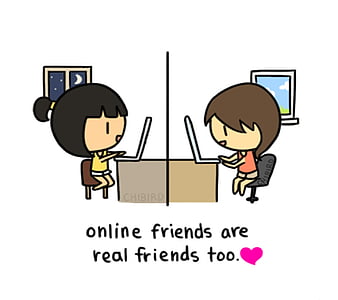 Friendship #Quotes An animated hello to my online friends