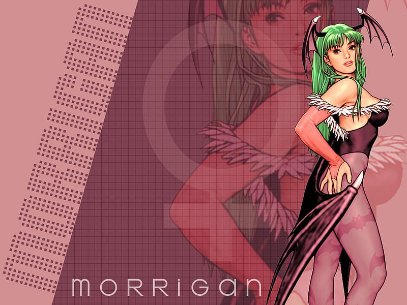 morrigan., videogames, morrigan, darkstalkers, HD wallpaper