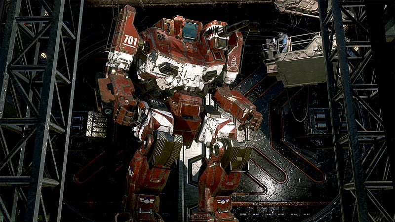 New Robot of MechWarrior 5, HD wallpaper