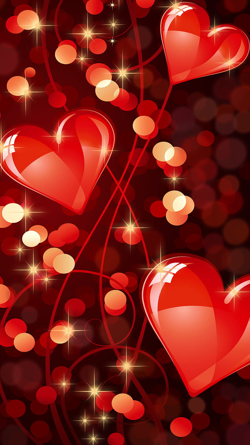 Heart , red, love, romantic, valentine's day, HD phone wallpaper
